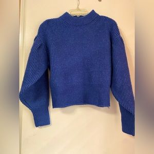 Forever 21 blue sweater.